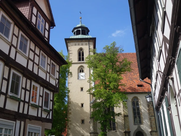 Blick auf Beatae Mariae Virginis zu Hornburg