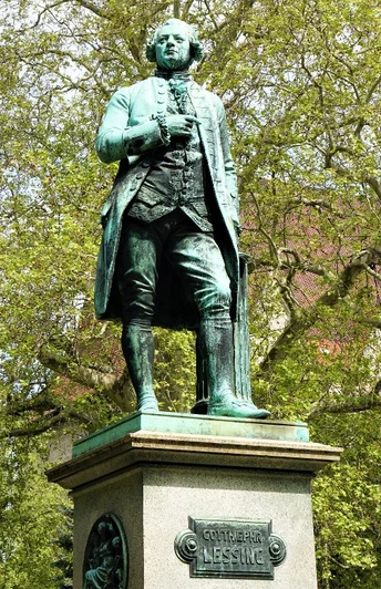 Gotthold Ephraim Lessing-Denkmal in Braunschweig