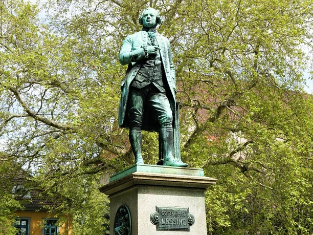 Gotthold Ephraim Lessing-Denkmal in Braunschweig