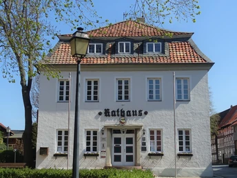 Rathaus mit Touristinformation in Hornburg