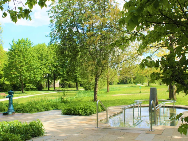 Wassertretstelle im Ostpark