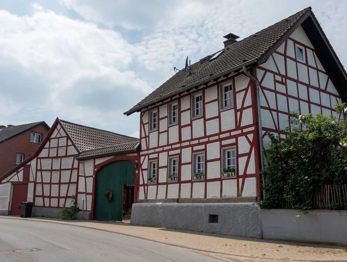 Geburtshaus des Lehrer Heinrich Welsch 2021 Sommer Wachtberg