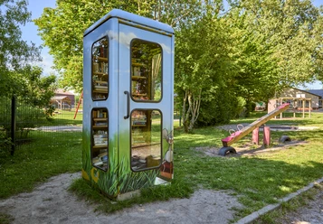 Bücherschrank an der Schule Winnigstedt Bücherschrank an der Schule Winnigstedt