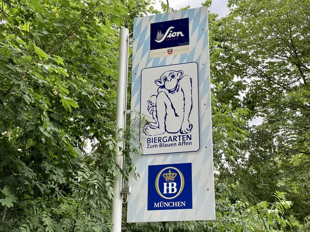 Biergarten Zum Blauen Affen