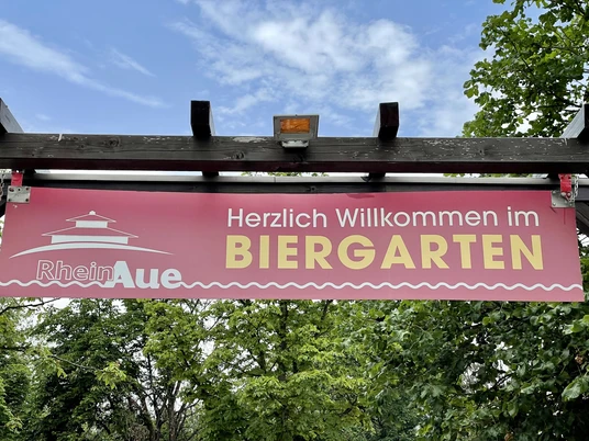 Biergarten Parkrestaurant Rheinaue