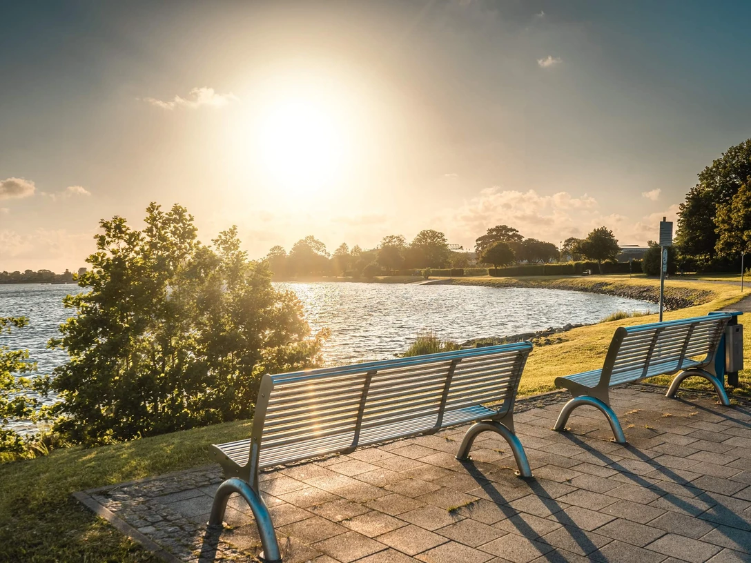 Blick auf den Banter See