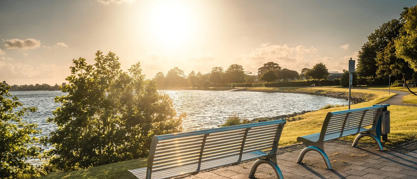 Blick auf den Banter See