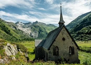 Anglikanische Kirche in Gletsch Anglikanische Kirche in Gletsch