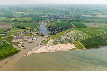 Luftansicht Harlesiel