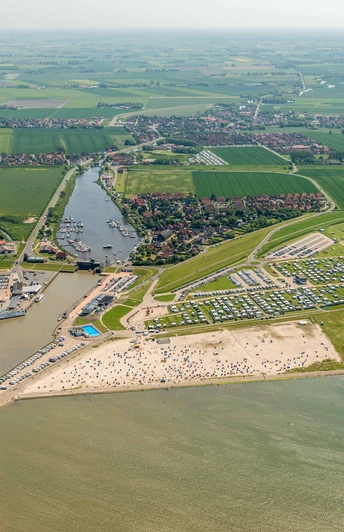 Luftansicht Harlesiel