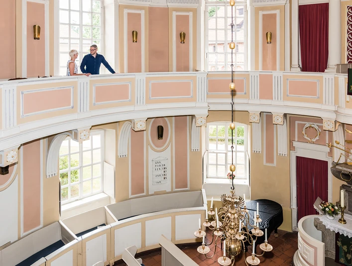 Klosterkirche im Kloster Medingen Klosterkirke i Medingen Kloster