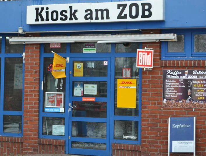 Kiosk am ZOB in Mölln