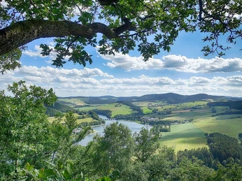 Blick auf den Diemelsee Blick auf den Diemelsee