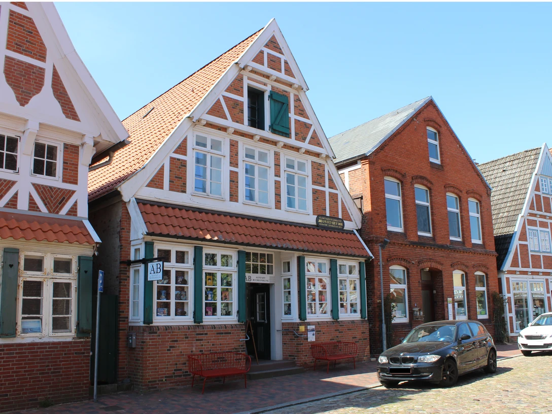 Otterndorf Altstadt-Buchhandlung m. Galerie u. Johann Heinrich Voß Museum