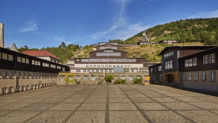 UNESCO Welterbe Rammelsberg - Hof und Fassade UNESCO Welterbe Rammelsberg - Hof und Fassade