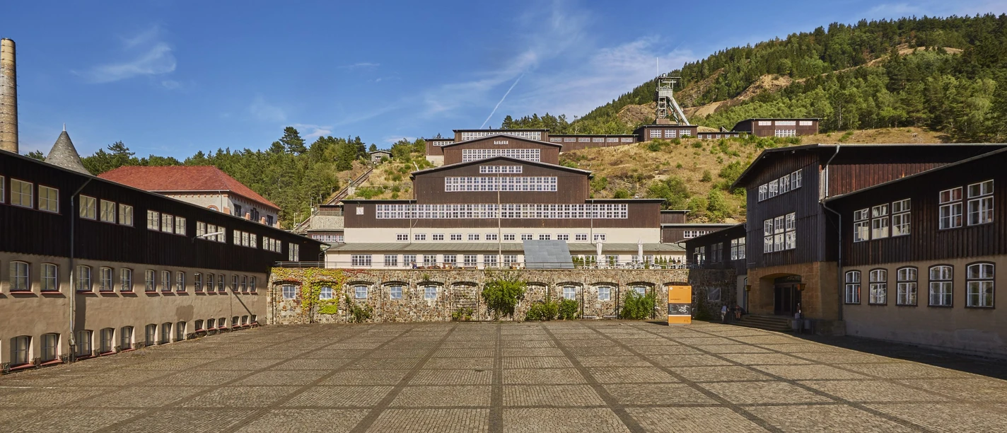 UNESCO Welterbe Rammelsberg - Hof und Fassade UNESCO Welterbe Rammelsberg - Hof und Fassade