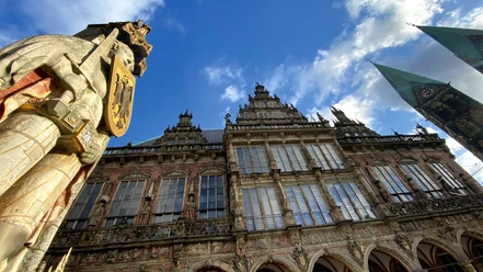 Bremer Rathaus und Roland - UNESCO-Welterbe Bremen Town Hall and Roland - UNESCO World Heritage Site