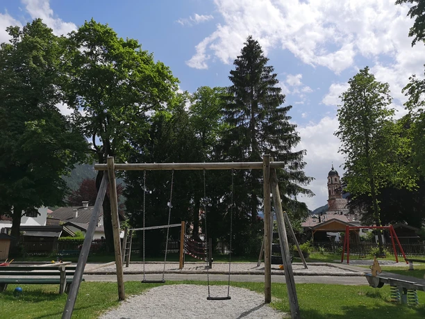 Spielplatz am Bürgerhaus in Mittenwald