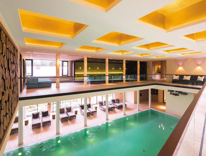 Naturresort & Spa Schindelbruch in Stolberg - Pool Waldquell Naturresort & Spa Schindelbruch in Stolberg - Pool Waldquell