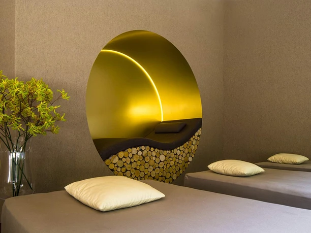 Naturresort & Spa Schindelbruch in Stolberg - Ruheraum Moosbett