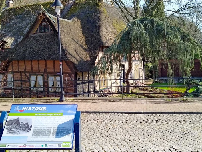 Ostseite des Burger Marktes