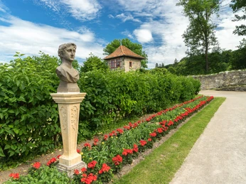 Berggarten in den barocken Gärten Blankenburg Berggarten in den barocken Gärten Blankenburg