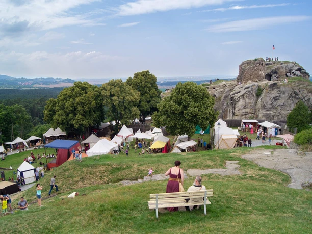 Burggelände der Burg und Festung Regenstein