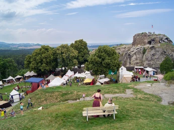 Burggelände der Burg und Festung Regenstein Burggelände der Burg und Festung Regenstein