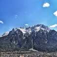 Mittenwald mit Karwendel