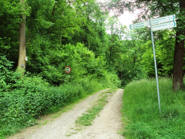 Salzgitter-Gebhardshagen, Startpunkt Wanderweg 17 Waldeingang