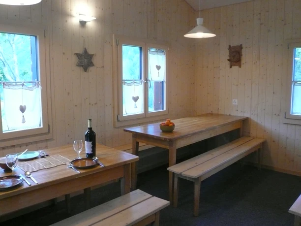 Salle commune de la maison de groupe Egg 106