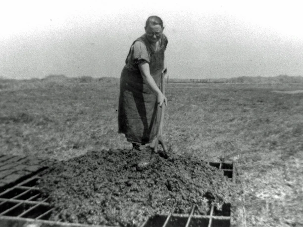 Torfbacken im Süderholmer Moor