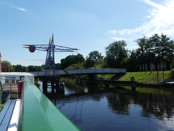 Brücke Aurich Hafen Brücke Aurich Hafen
