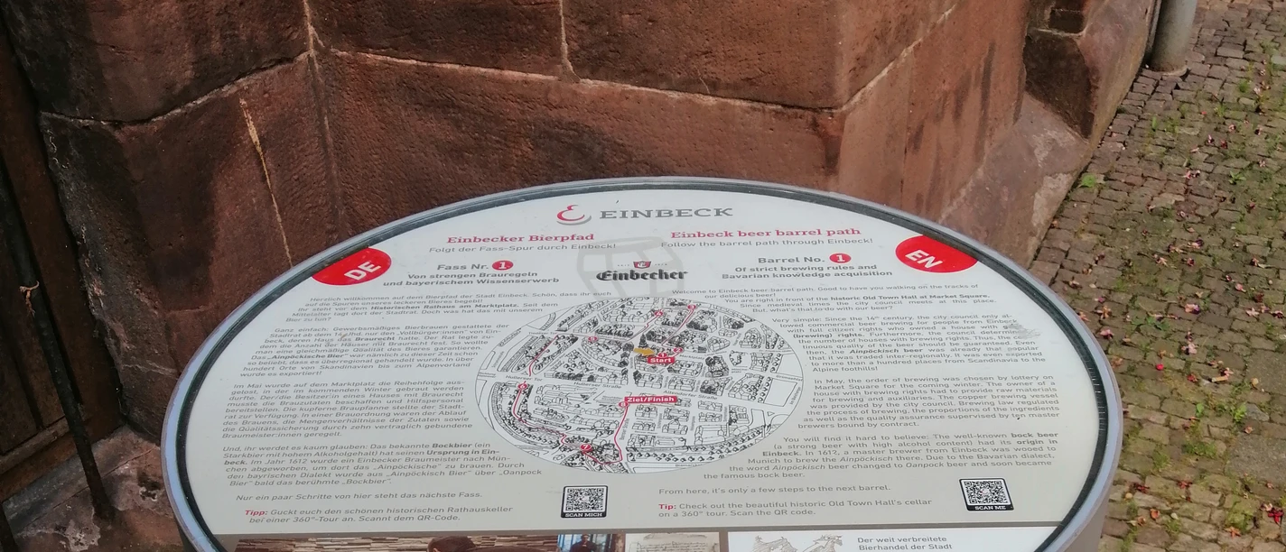 Bierpfad Fass 1_Altes Rathaus Bierpfad Fass 1_Altes Rathaus