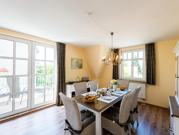 Bellevue Ferienwohnungen Quedlinburg-Esszimmer Bellevue Ferienwohnungen Quedlinburg-Esszimmer
