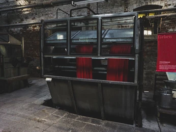 Färberei der Tuchfabrik Gebr. Pfau in Crimmitschau