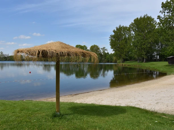 Badesee Echtz Sonnenschirm