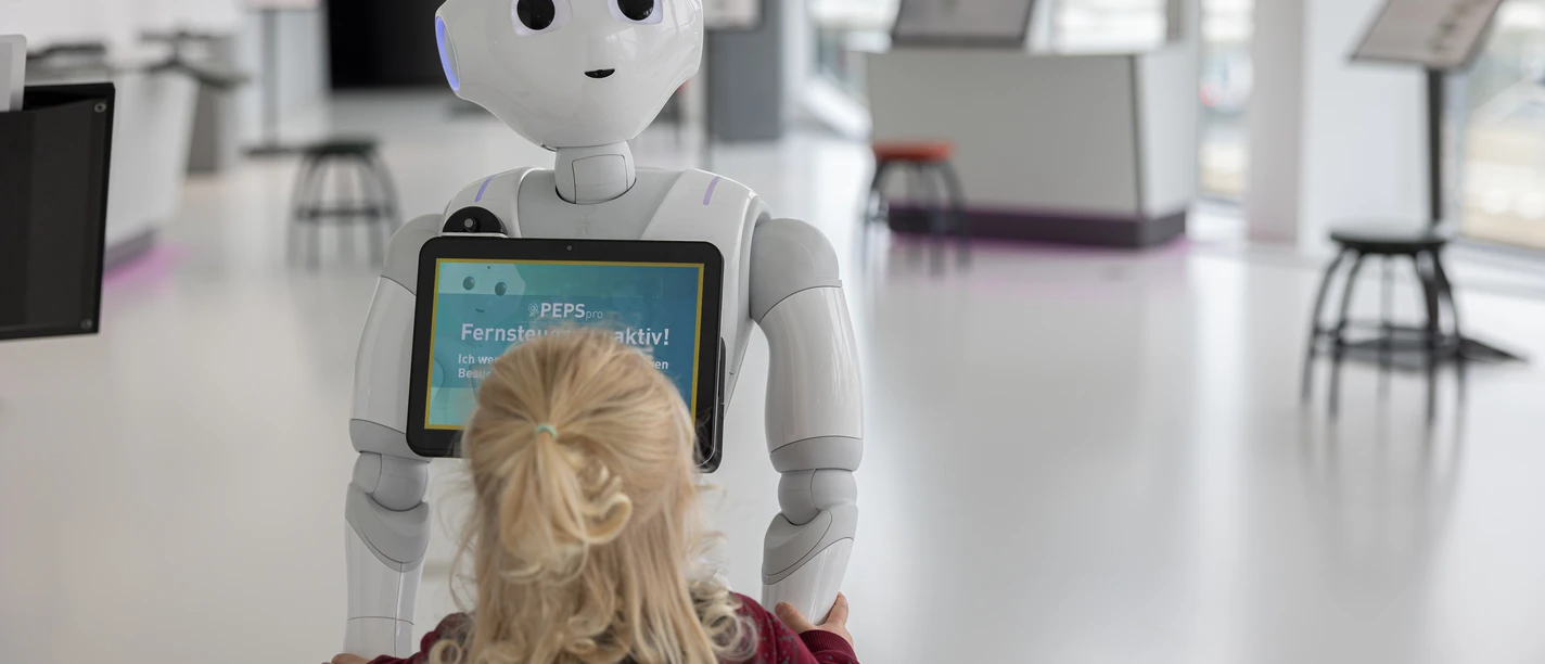 Blick in die phaeno Ausstellung