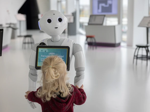 Blick in die phaeno Ausstellung