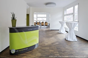 Foyer der Eventlocation die tagungslounge – präsentiert vom Leipzig Convention Bureau