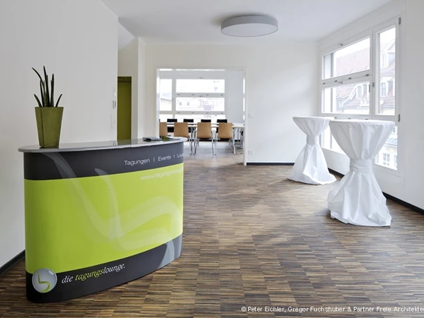 Foyer of the event venue die tagungslounge | Leipzig Convention Bureau Foyer of the event venue die tagungslounge – presented by Leipzig Convention Bureau