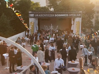 rooftop terrace of the event venue MORITZBASTEI | Leipzig Convention Bureau rooftop terrace of the event venue MORITZBASTEI - presented by Leipzig Convention Bureau