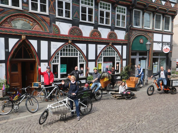 Pressebild-Lastenradszene-Einbeck Pressebild-Lastenradszene-Einbeck