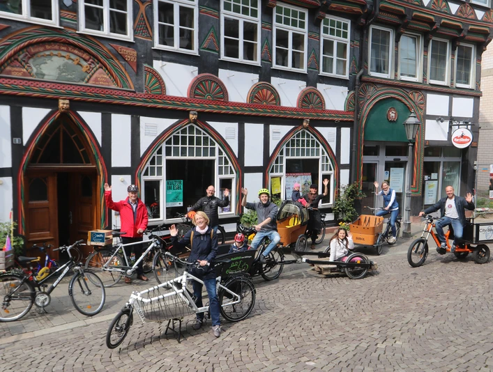 Pressebild-Lastenradszene-Einbeck Pressebild-Lastenradszene-Einbeck