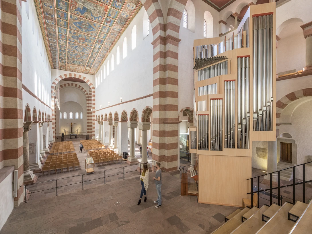 Innenraum St. Michaelis Innenraum der UNESCO-Welterbekirche St. Michaelis Hildesheim