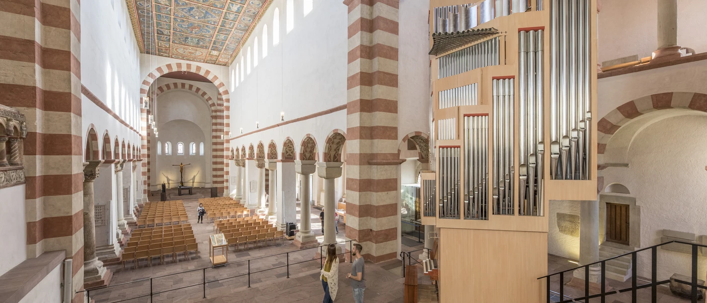 Innenraum St. Michaelis Innenraum der UNESCO-Welterbekirche St. Michaelis Hildesheim