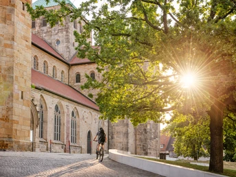 UNESCO-Welterbe St. Michaelis Außenansicht UNESCO-Welterbe St. Michaelis