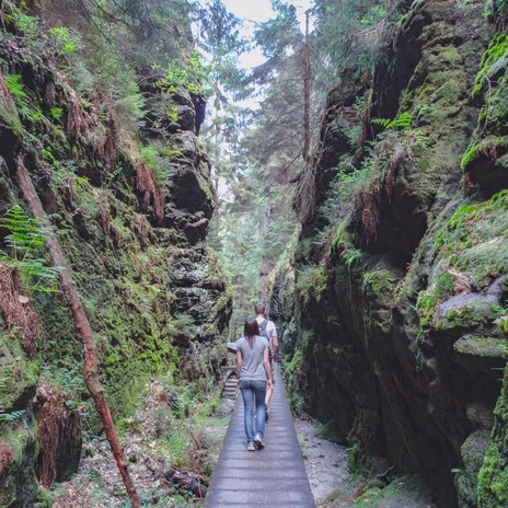 Wandern durch die Schwedenlöcher | Foto: Mandy Decker