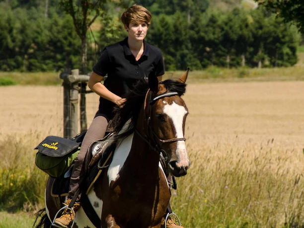 Hasselfelde - geführter Ausritt mit eigenem Pferd Hasselfelde - geführter Ausritt mit eigenem Pferd