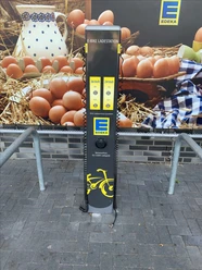 E-Bike-Ladestation bei Edeka